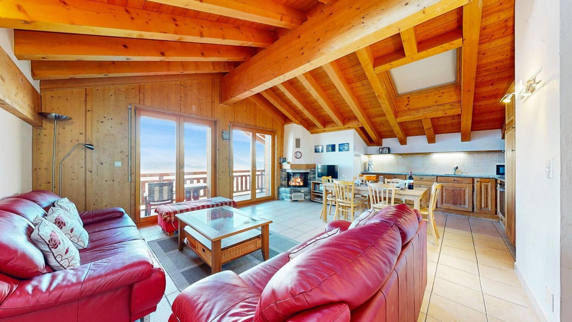 Plein Ciel Mountain & Cosy Apartments By Alpvision Residences Veysonnaz Eksteriør billede